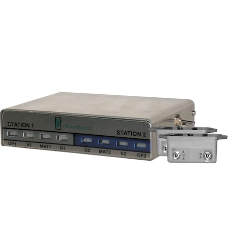 Transforming Technologies Dual Conductor Resistance Monitor, 2 Operators + 2 Mats, Network Ready CM2815